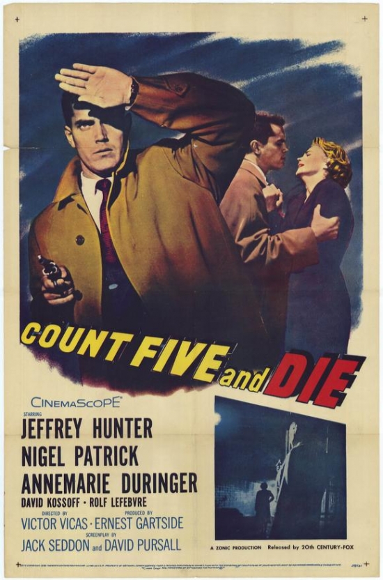 MOVCE2193 Count Five & Die Movie Poster, 11 x 17