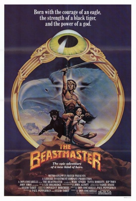 MOVCF3568 Beastmaster Movie Poster Print, 27 x 40
