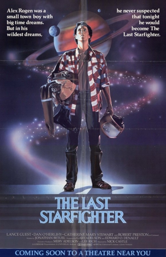 MOVEE3188 The Last Starfighter Movie Poster, 11 x 17