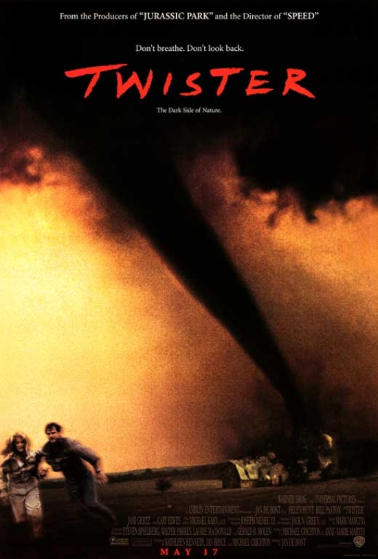 Twister Movie Poster Print, 27 x 40