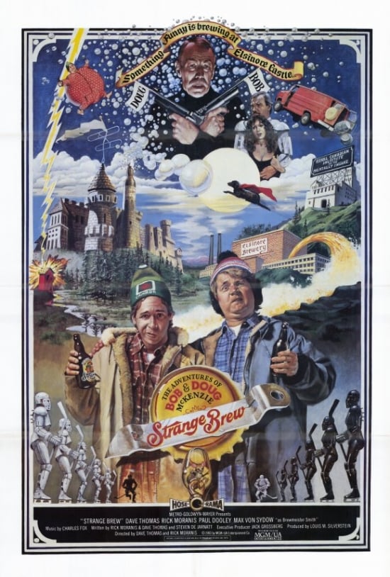 MOVEF9862 Strange Brew Movie Poster Print, 27 x 40