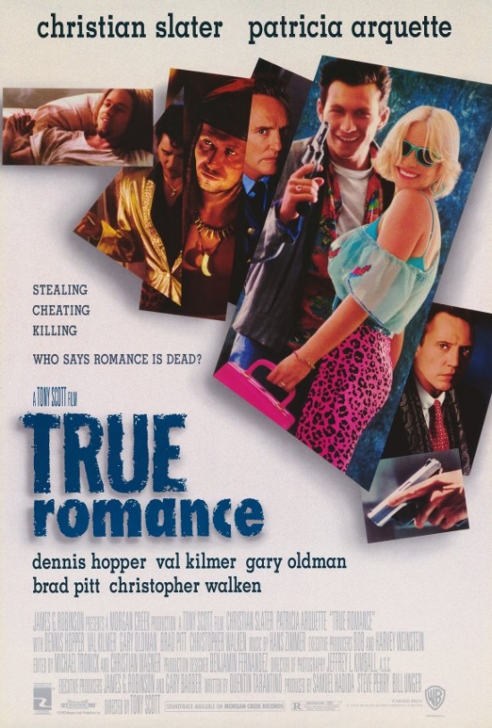 True Romance Movie Poster Print - 27 x 40