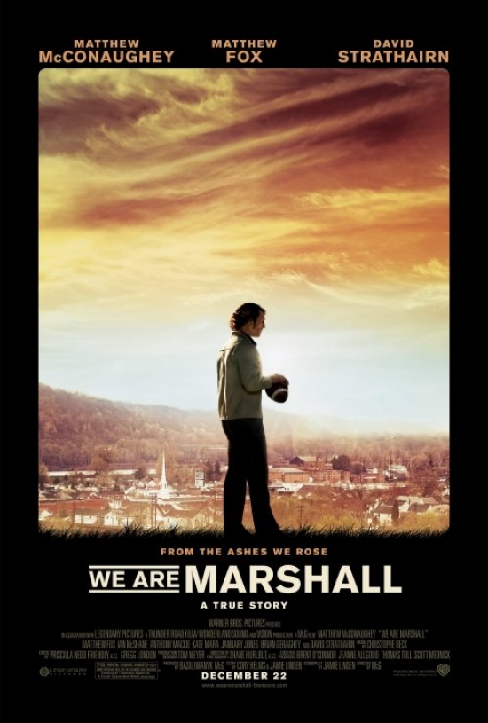 We Are Marshall Movie Poster Print, 27 x 40