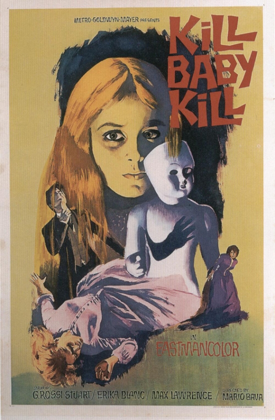 MOVGI4455 Kill Baby Kill Movie Poster, 11 x 17