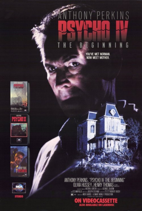 Psycho 4 - The Beginning Movie Poster Print