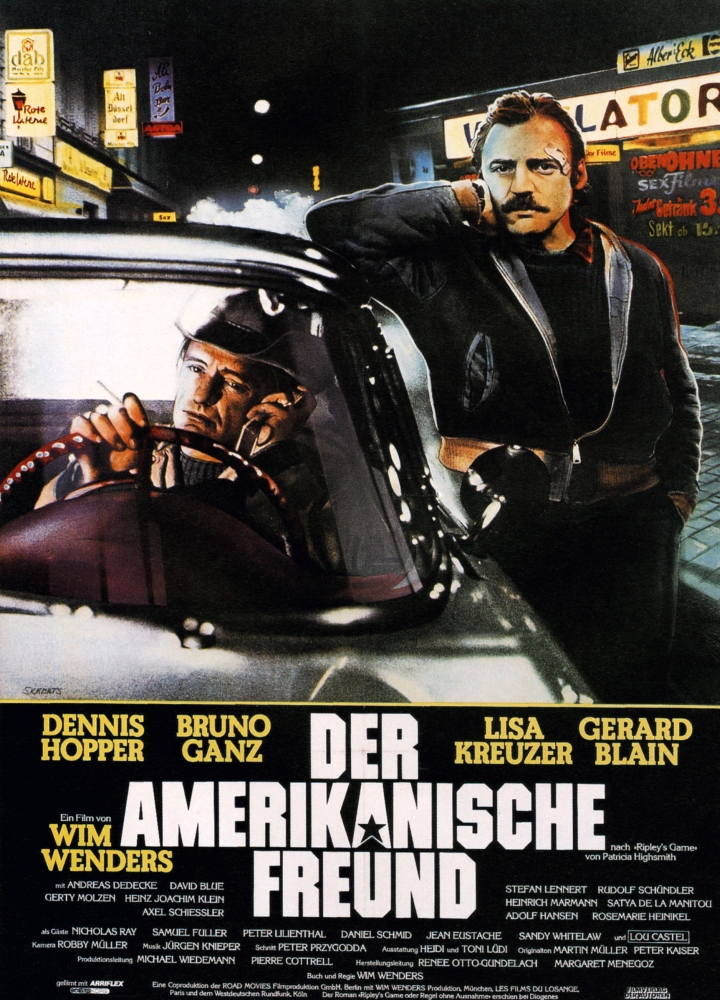 Everett Collection  The American Friend Aka Der Amerikanische Freund Dennis Hopper Bruno Ganz 1977 Movie Poster Masterprint, 24 x 36 - Large -  Posterazzi, EVCM8DDEAMEC001HLARGE