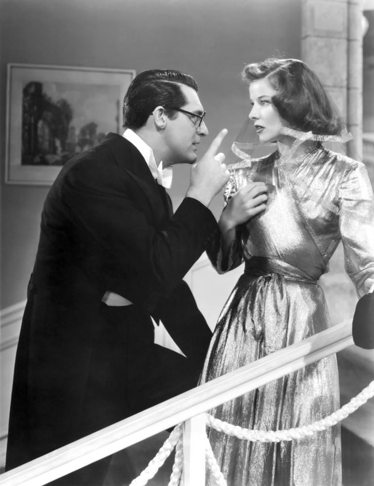 Everett Collection EVCMCDBRUPEC077HLARGE Bringing Up Baby Cary Grant Katharine Hepburn 1938 Photo Print, 16 x 20 - Large