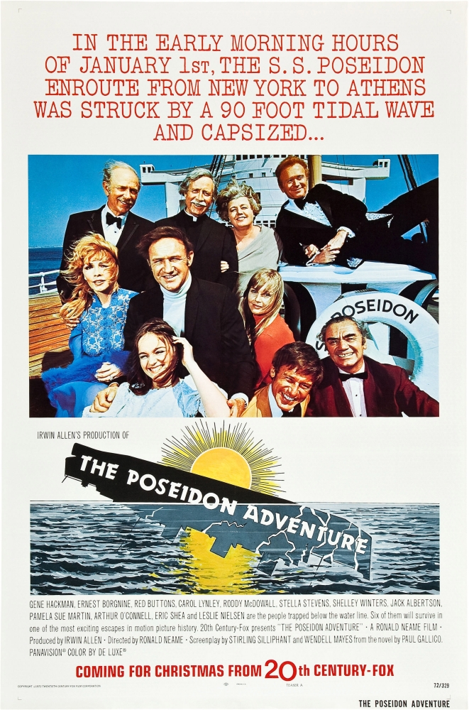 Everett Collection EVCMMDPOADFE001H The Poseidon Adventure U Movie Poster Masterprint, 11 x 17