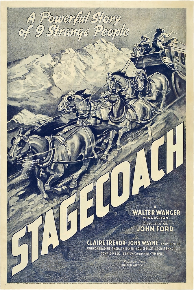Stagecoach 1939 Movie Poster Masterprint - 11 x 17