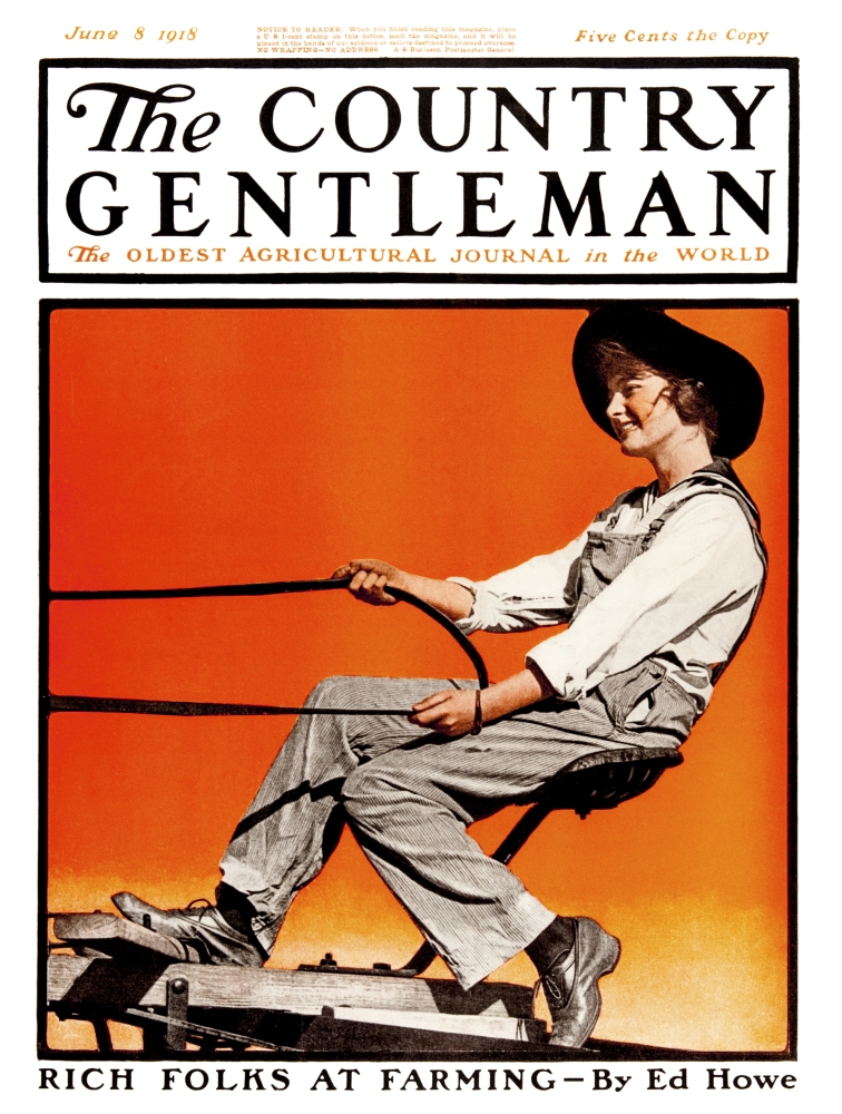 DPI12272446 Cover of Country Gentleman Agricultural Magazine From The Early 20th Century Poster Print - 13 x 17 in.