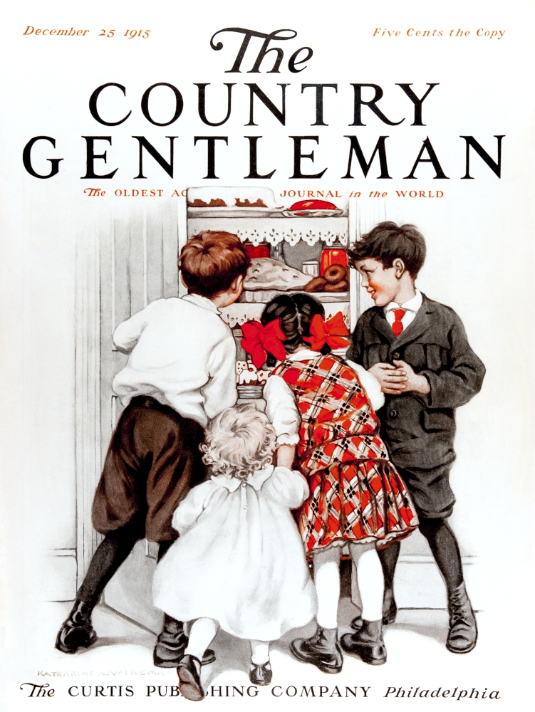 Cover of Country Gentleman Agricultural Magazine From The Early 20th Century Poster Print - 13 x 17 in.