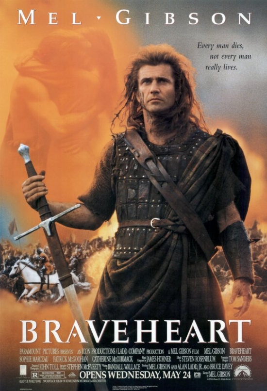 Picture of Pop Culture Graphics MOVAF8318 Braveheart Movie Poster Print, 27 x 40