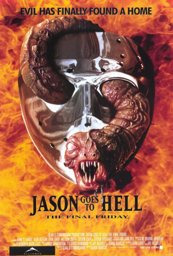 Picture of Pop Culture Graphics MOVAF9419 Jason Goes To Hell - The Final Friday Movie Poster Print, 27 x 40