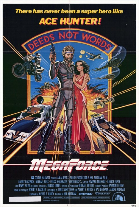 Picture of Pop Culture Graphics MOVAH3253 Megaforce Movie Poster Print, 27 x 40