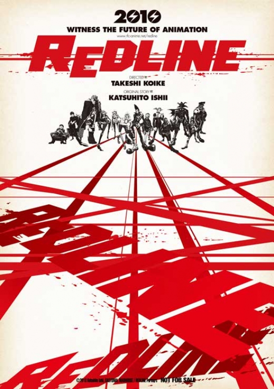 Redline Movie Poster, 27 x 40