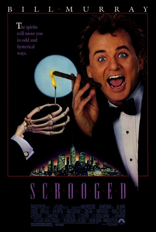 Scrooged Movie Poster Print - 27 x 40