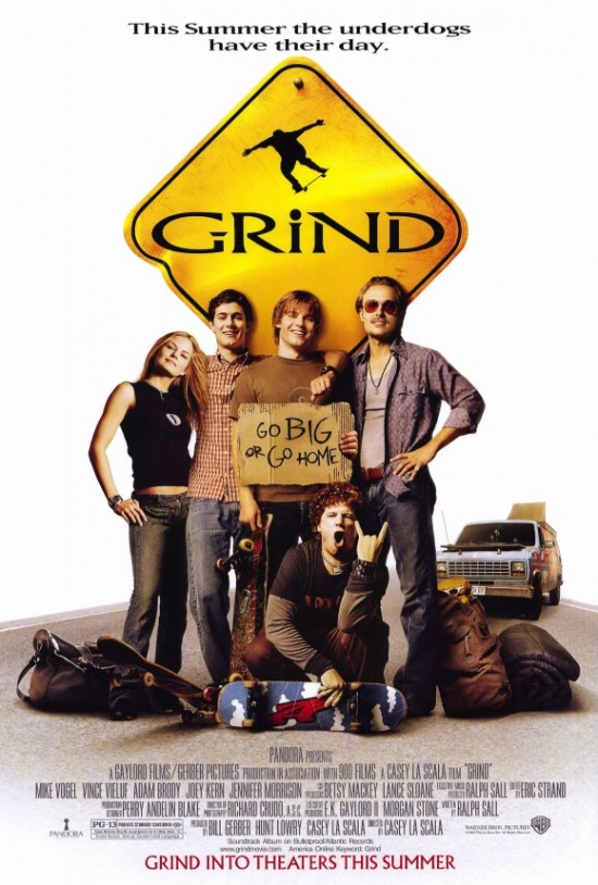 Picture of Pop Culture Graphics MOVCF8402 Grind Movie Poster Print, 27 x 40