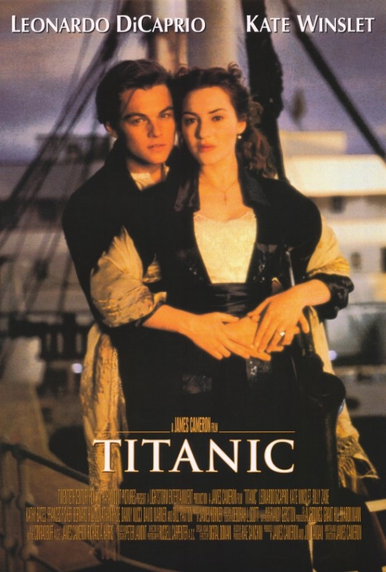 Titanic Movie Poster Print, 27 x 40