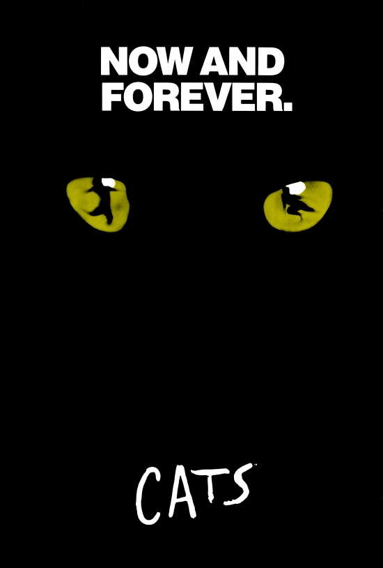 Picture of Pop Culture Graphics MOVCH9752 Cats, Broadway Movie Poster Print, 27 x 40