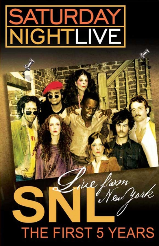 MOVCJ2010 Live from New York The First 5 Years of Saturday Night Live Movie Poster, 11 x 17