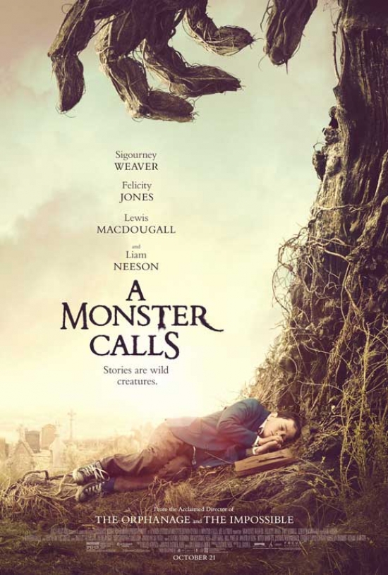 A Monster Calls Movie Poster - 11 x 17