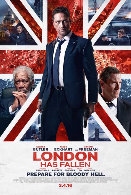 MOVEB59545 London Has Fallen Movie Poster, 11 x 17