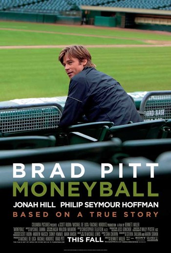 Moneyball Movie Poster  11 x 17
