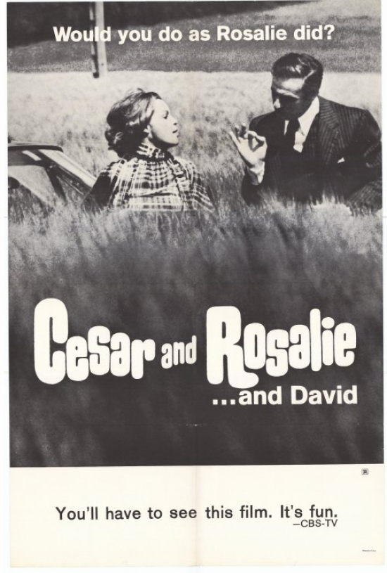 MOVEE5667 Cesar & Rosalie Movie Poster, 11 x 17