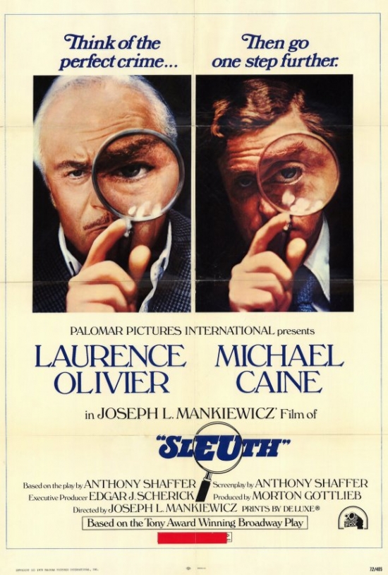 Sleuth Movie Poster Print - 27 x 40