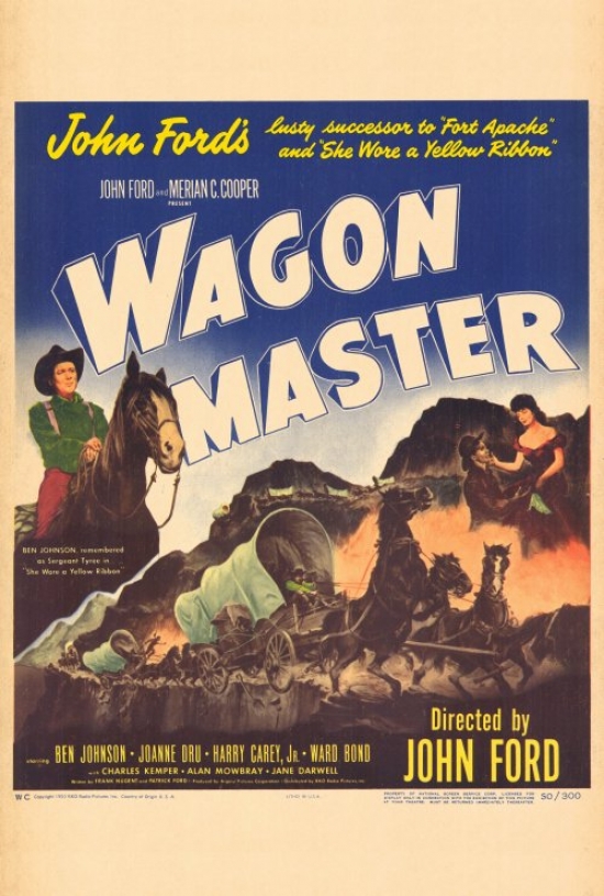MOVEH6739 Wagon Master Movie Poster Print, 27 x 40