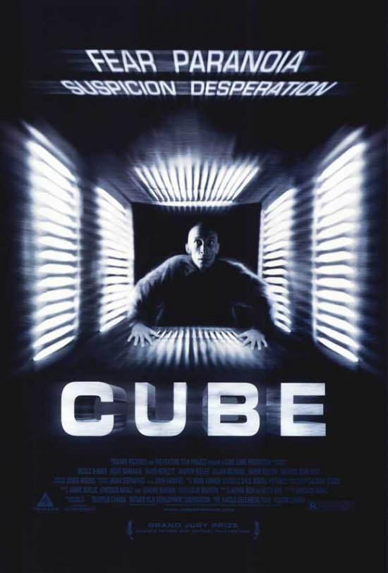 MOVEI3610 Cube Movie Poster Print, 27 x 40