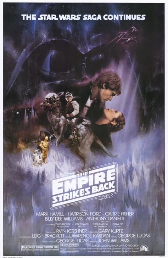 The Empire Strikes Back Movie Poster, 11 x 17