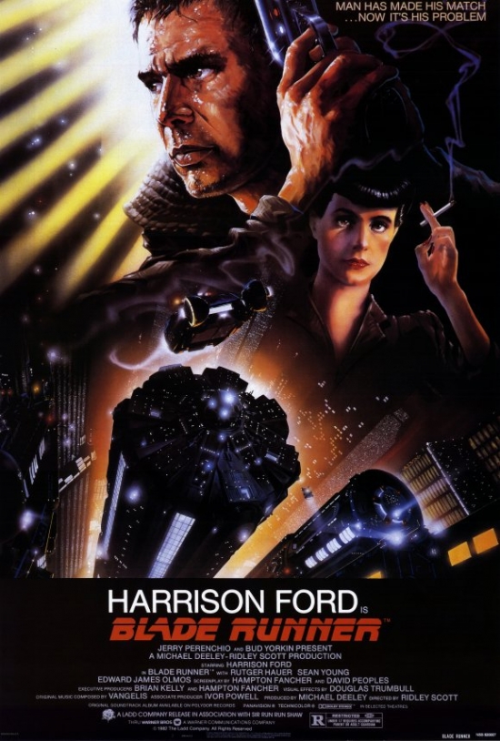Blade Runner Movie Poster Print, 27 x 40