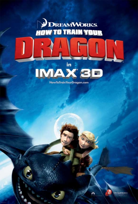 MOVIB87960 How To Train Your Dragon Movie Poster Print, 27 x 40