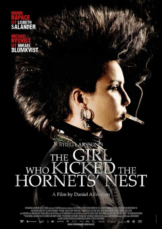 MOVIB84211 The Girl Who Kicked The Hornets Nest Movie Poster Print, 27 x 40