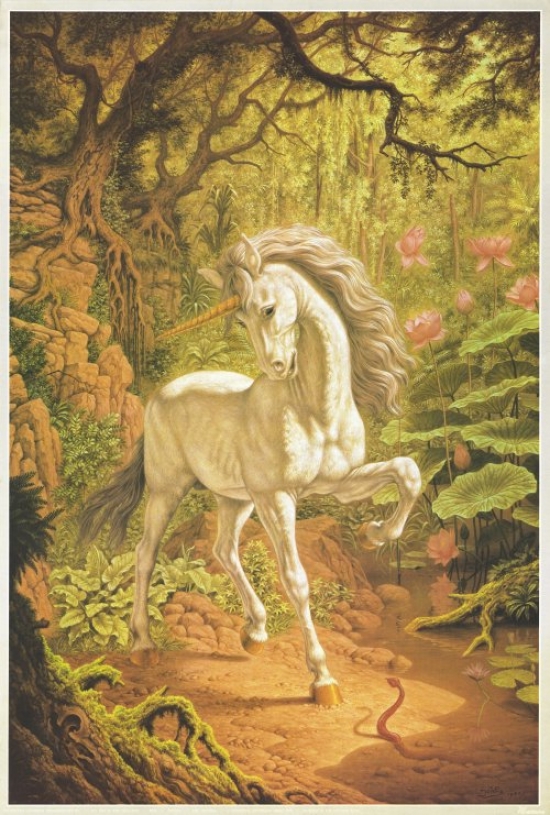 Unicorn Movie Poster Print, 27 x 40