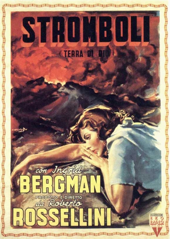 MOVII5695 Stromboli Movie Poster, 11 x 17