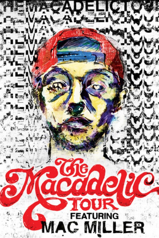 Picture of Poster Import XPS1300 Mac Miller Macadelic Macadelic Tour Poster Print  22 x 31.5