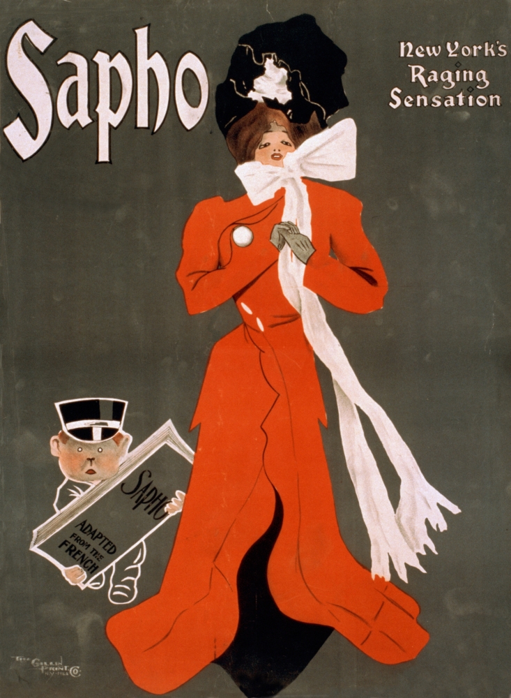 Gillin Print. Co. Sapho 1900 Poster Print by Gillin Print. Co. - 18 x 24