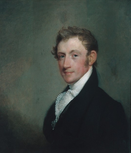 David Sears Jr Poster Print by Gilbert Stuart - American North Kingston Rhode Island 1755 - 1828 Boston Massachusetts - 18 x 24