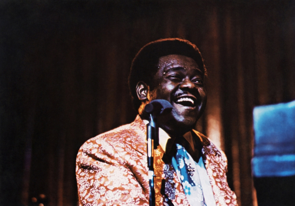 Everett Collection EVCM8DLETHEC001H Let The Good Times Roll Fats Domino 1973 Photo Print, 14 x 11