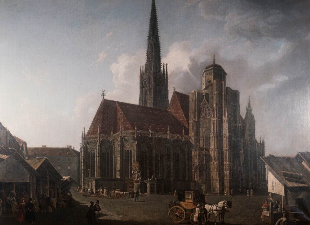 Saint Stepher Cathedral in Wien Poster Print, 36 x 24 - Large