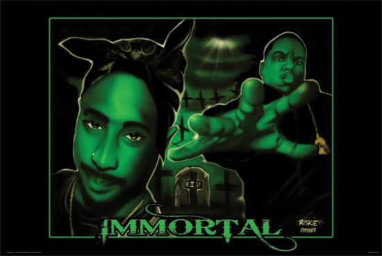 Picture of Poster Import XPS1185 2 Pac & Biggy Immortal Poster Print By, 24 x 36