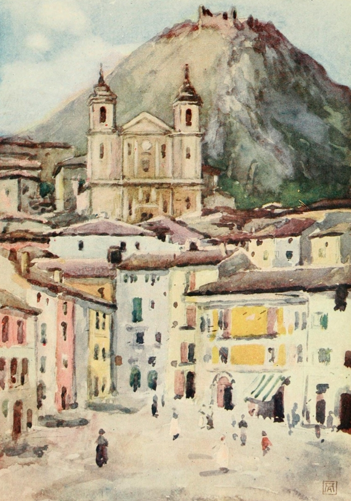 PPHPDP83864 In The Abruzzi 1908 Castel Di Sangro Poster Print by Amy Atkinson, 18 x 24