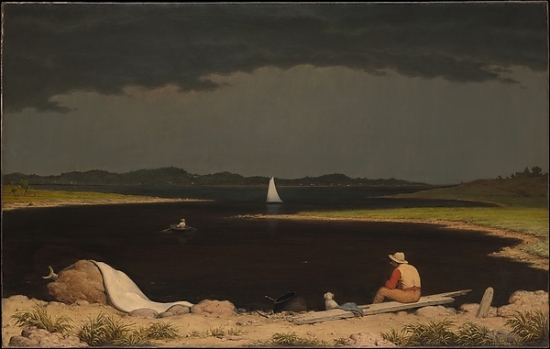 Approaching Thunder Storm Poster Print by Martin Johnson Heade - 1819 1904 - 18 x 24
