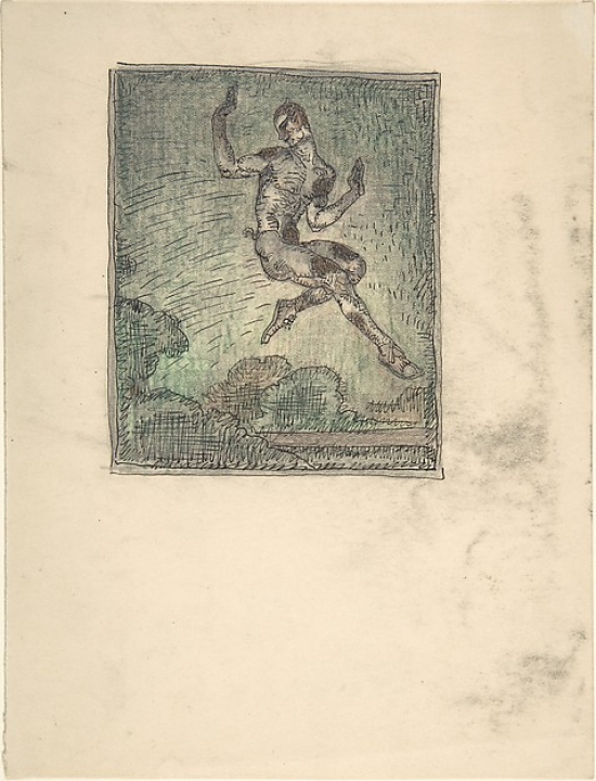 MET335691 Dancer in The Role A Faun Poster Print by Paul Scheurich, American German New York 1883 1945 Brandenburg, 18 x 24