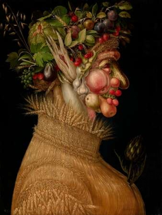 Summer Poster Print by Giuseppe Arcimboldo, 11 x 14 - Small