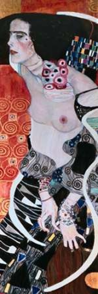Salome Poster Print by Gustav Klimt - 8 x 24 - Small