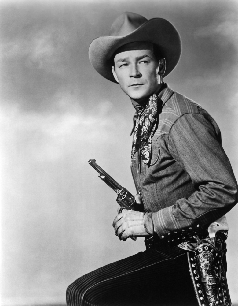 Everett Collection EVCPBDROROEC023HLARGE Roy Rogers 1940S Photo Print, 16 x 20 - Large -  Posterazzi