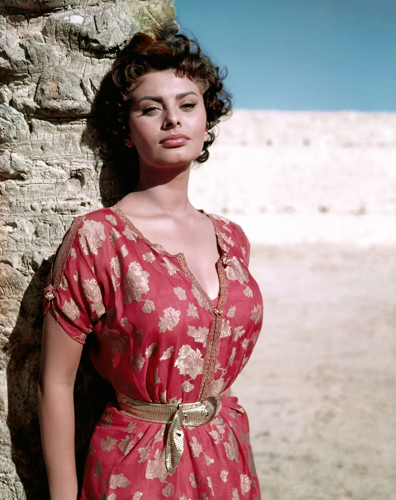 Everett Collection EVCPCDSOLOEC009H Legend of The Lost Sophia Loren 1957 Photo Print, 8 x 10